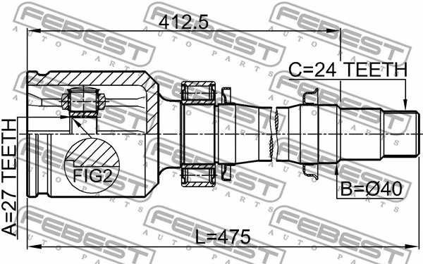 Joint Kit, drive shaft