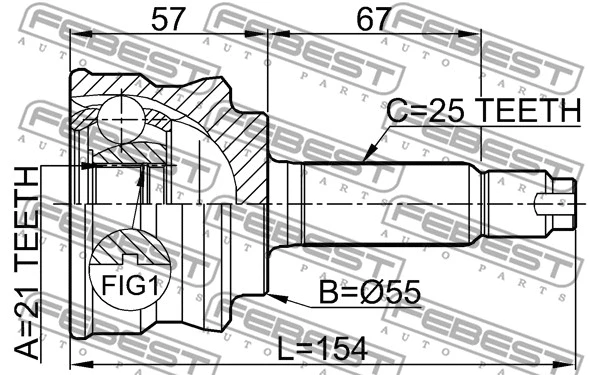 Joint Kit, drive shaft
