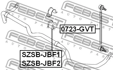Link/Coupling Rod, stabiliser bar