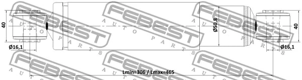 Shock Absorber (25110-003R)