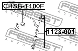 Link/Coupling Rod, stabiliser bar