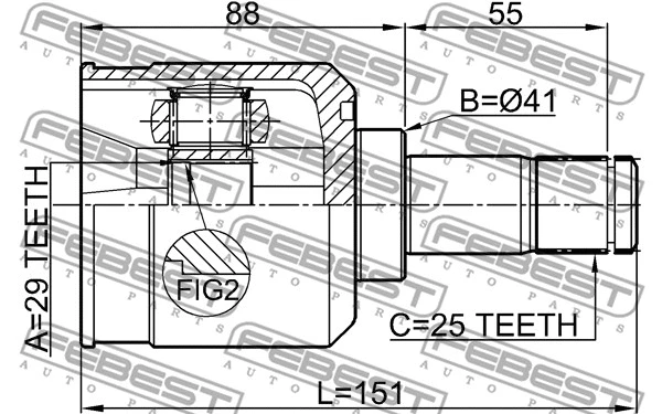 Joint Kit, drive shaft
