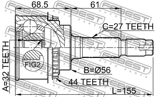 Joint Kit, drive shaft