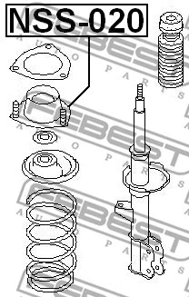 Suspension Strut Support Mount