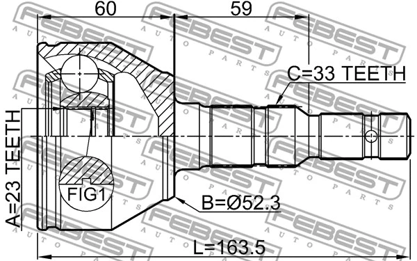 Joint Kit, drive shaft