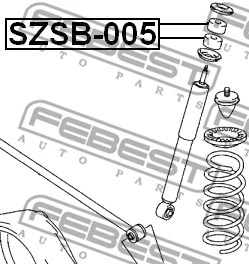 Bush, shock absorber