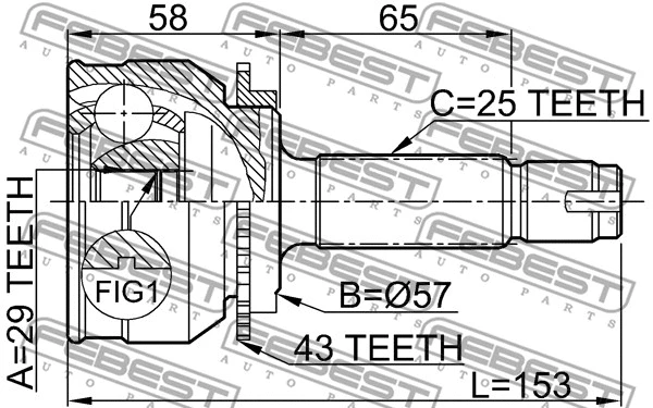 Joint Kit, drive shaft