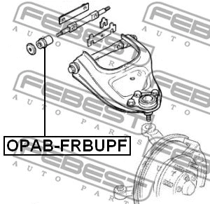 Mounting, control/trailing arm