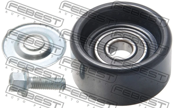 Tensioner Pulley, V-ribbed belt (0187-URJ201)