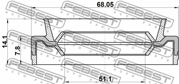 Seal Ring, wheel hub