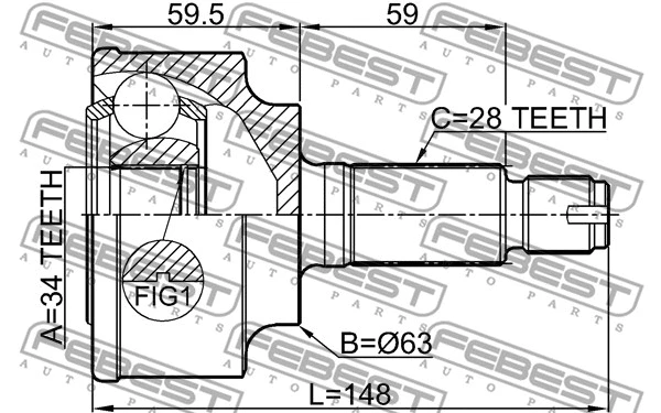 Joint Kit, drive shaft