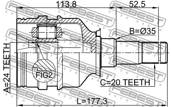 Joint Kit, drive shaft