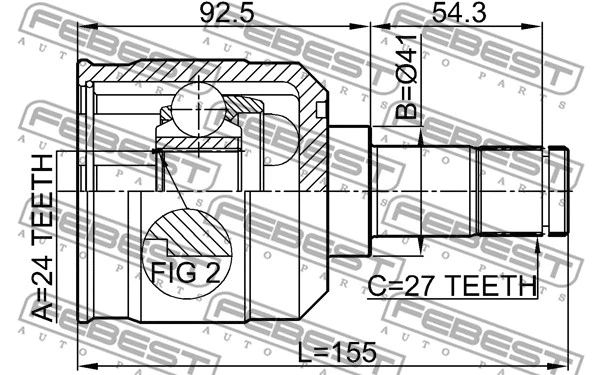 Joint Kit, drive shaft