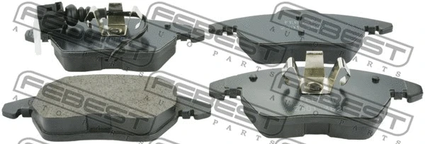 Brake Pad Set, disc brake (2301-362F)