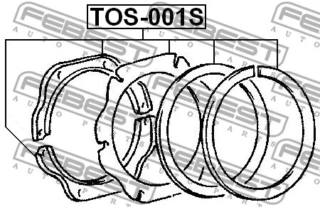 Repair Kit, steering knuckle