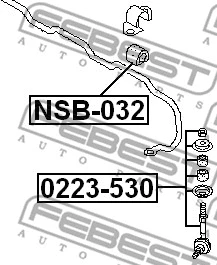 Link/Coupling Rod, stabiliser bar