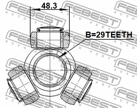 Spider Assembly, drive shaft
