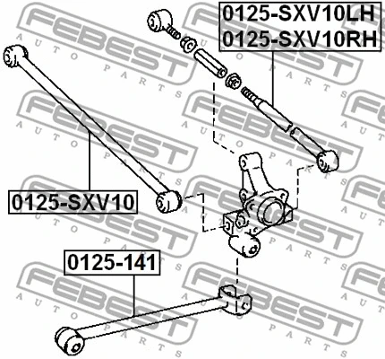 Control/Trailing Arm, wheel suspension