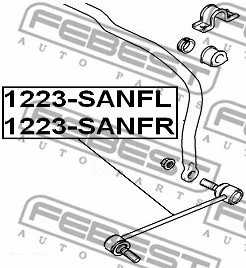 Link/Coupling Rod, stabiliser bar