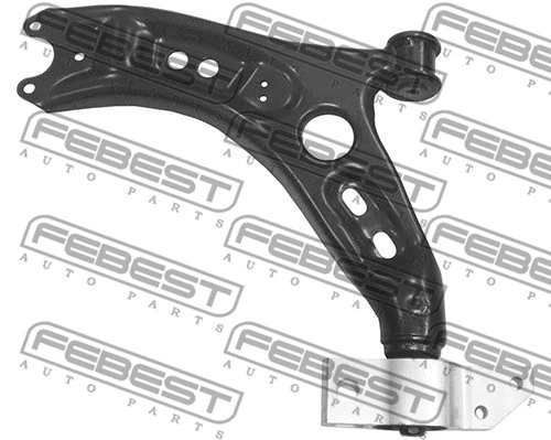 Control/Trailing Arm, wheel suspension (2324-PASFLH)