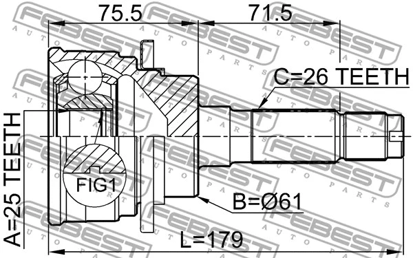 Joint Kit, drive shaft