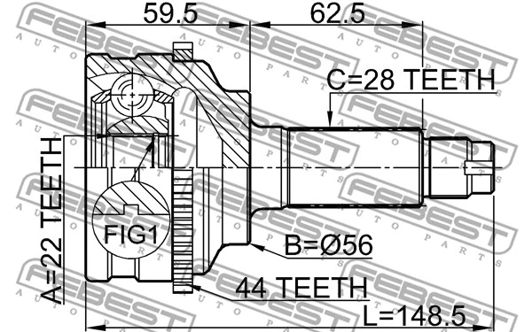 Joint Kit, drive shaft
