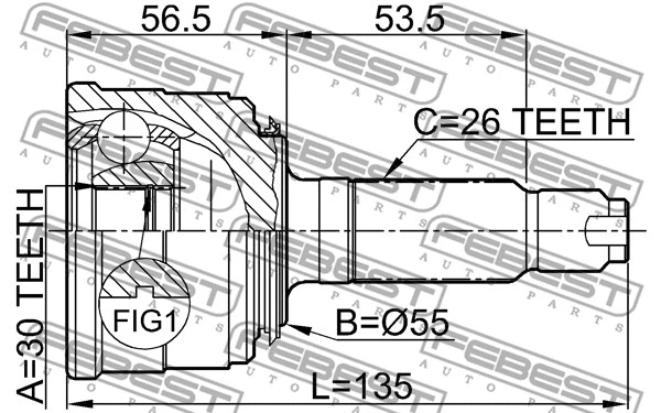Joint Kit, drive shaft
