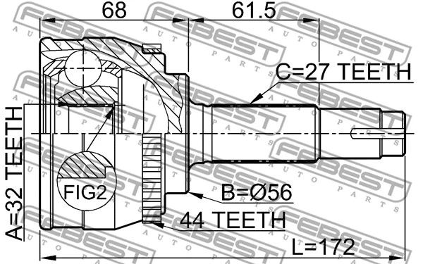 Joint Kit, drive shaft