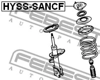 Suspension Strut Support Mount