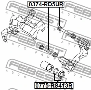 Repair Kit, brake caliper
