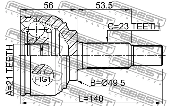 Joint Kit, drive shaft