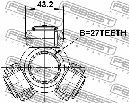 Spider Assembly, drive shaft