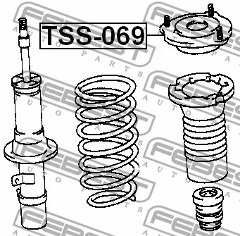 Suspension Strut Support Mount