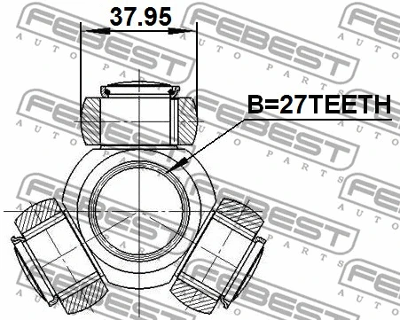 Spider Assembly, drive shaft