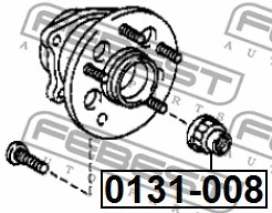 Caster Shim, axle beam