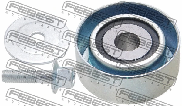 Tensioner Pulley, V-ribbed belt (0187-KDN145)