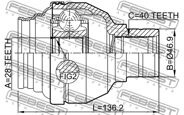 Joint Kit, drive shaft