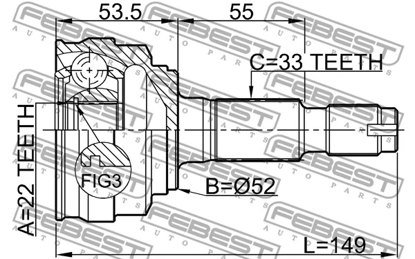 Joint Kit, drive shaft