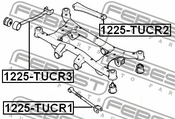 Control/Trailing Arm, wheel suspension