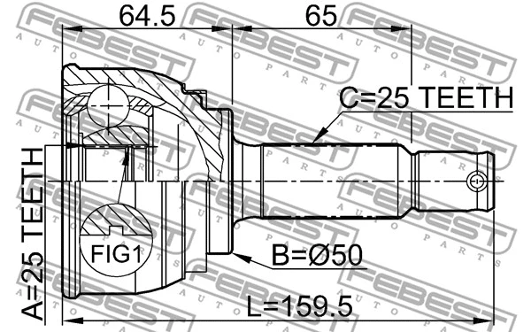 Joint Kit, drive shaft