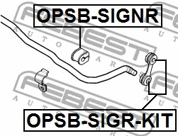 Mounting, stabiliser bar