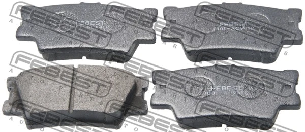Brake Pad Set, disc brake (0101-ACV40R)