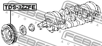 Belt Pulley, crankshaft