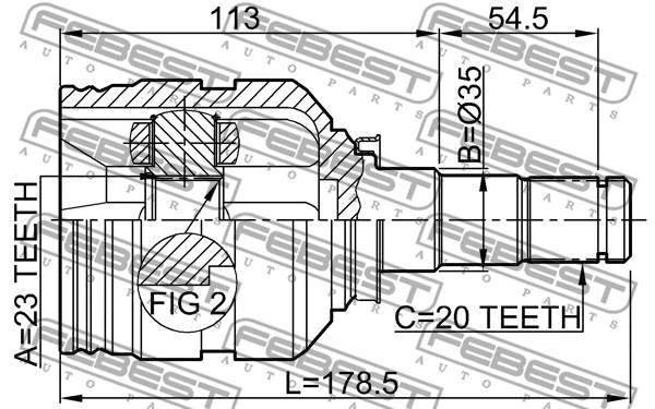 Joint Kit, drive shaft