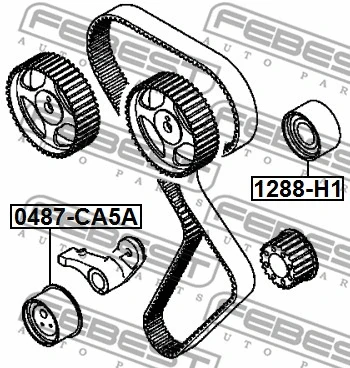 Tensioner Pulley, timing belt