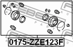 Repair Kit, brake caliper