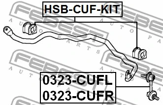 Link/Coupling Rod, stabiliser bar