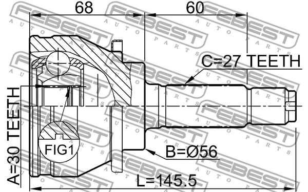 Joint Kit, drive shaft