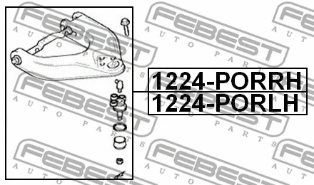 Control/Trailing Arm, wheel suspension
