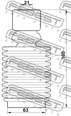 Dust Cover Kit, shock absorber